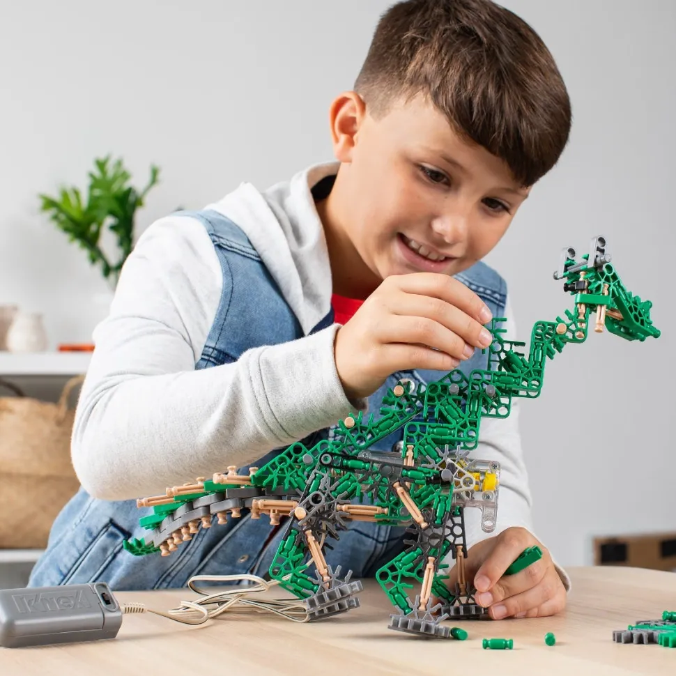 K'Nex Classics 2 Model - K'Nexosaurus Rex Building Set (Motorised)