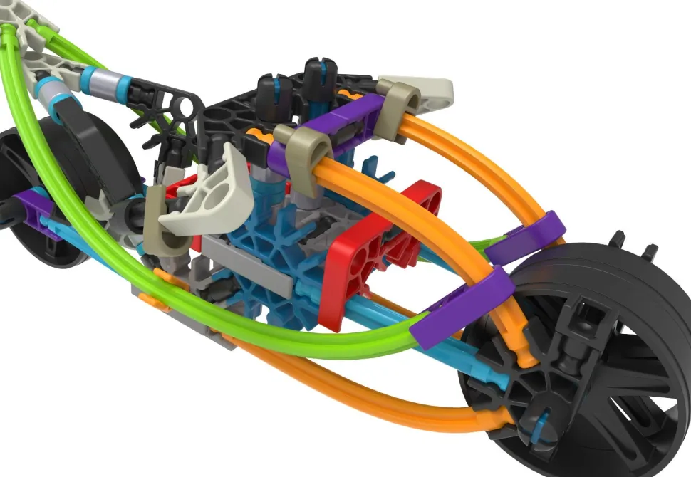 K'Nex Classics 500 Pc/ 30 Model Wings And Wheels Building Set