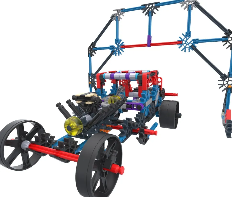 K'Nex Classics 500 Pc/ 30 Model Wings And Wheels Building Set