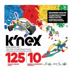 K'Nex Classics 125 Pc/ 10 Model - Beginner Builds Building Set