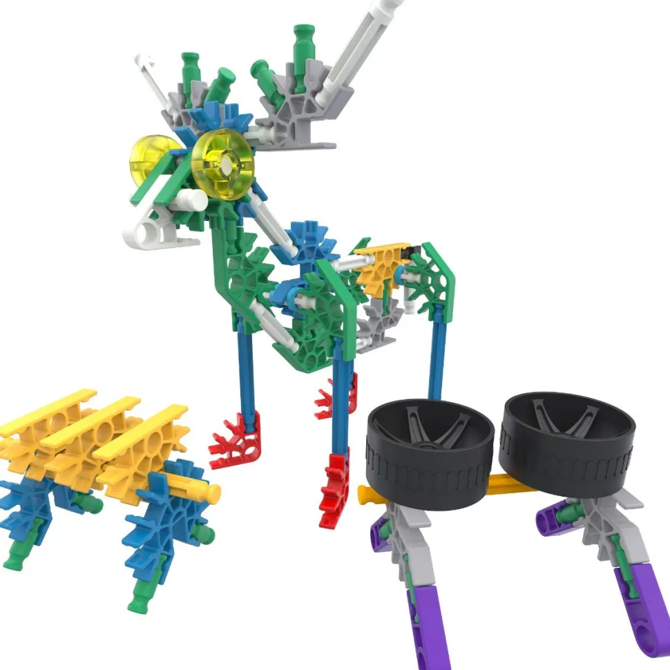 K'Nex Classics 125 Pc/ 10 Model - Beginner Builds Building Set