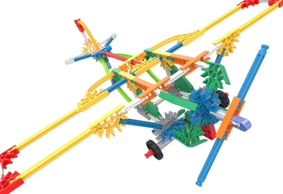 K'Nex Classics 300 Pc/ 20 Model Building Fun Tub (Blue Tub)