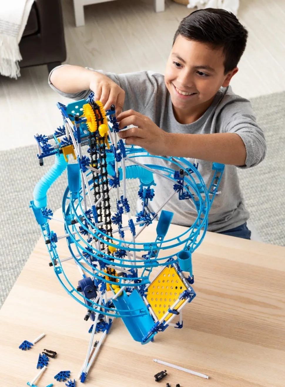 K'Nex Marble Run 3 Model Building Set (With Motor)