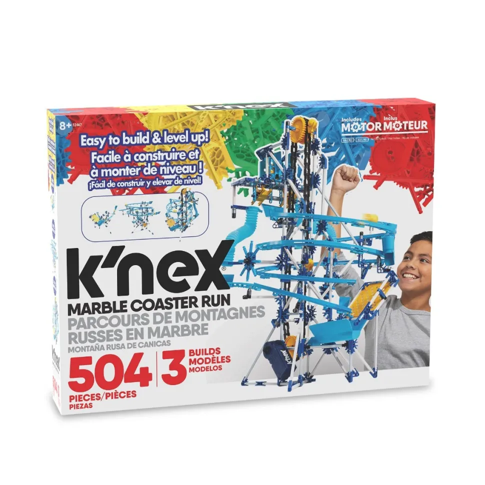 K'Nex Marble Run 3 Model Building Set (With Motor)