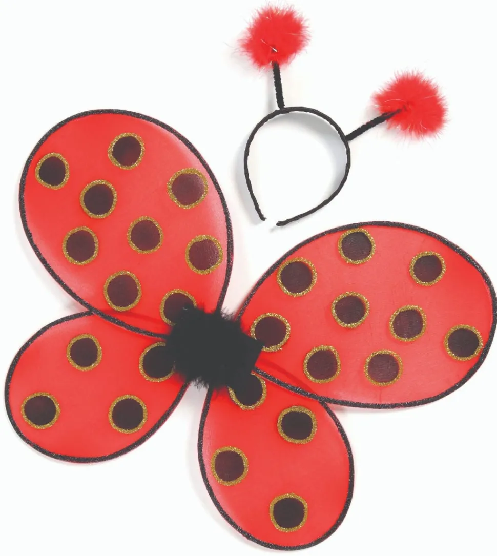 Ladybird Wings & Headband