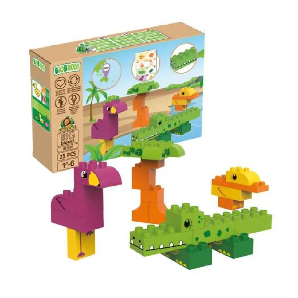 Lagoon Printed Big Blocks- 25Pcs