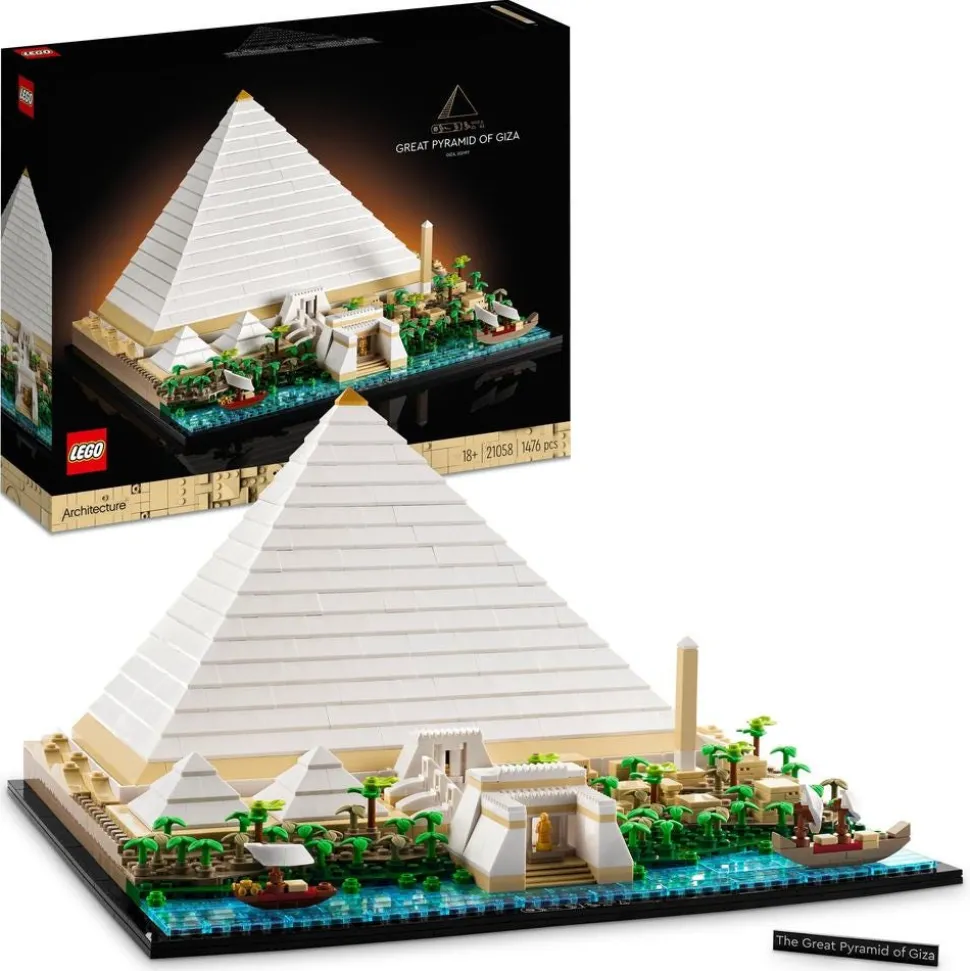 LEGO® 21058 Architecture Great Pyramid of Giza Set for Adults