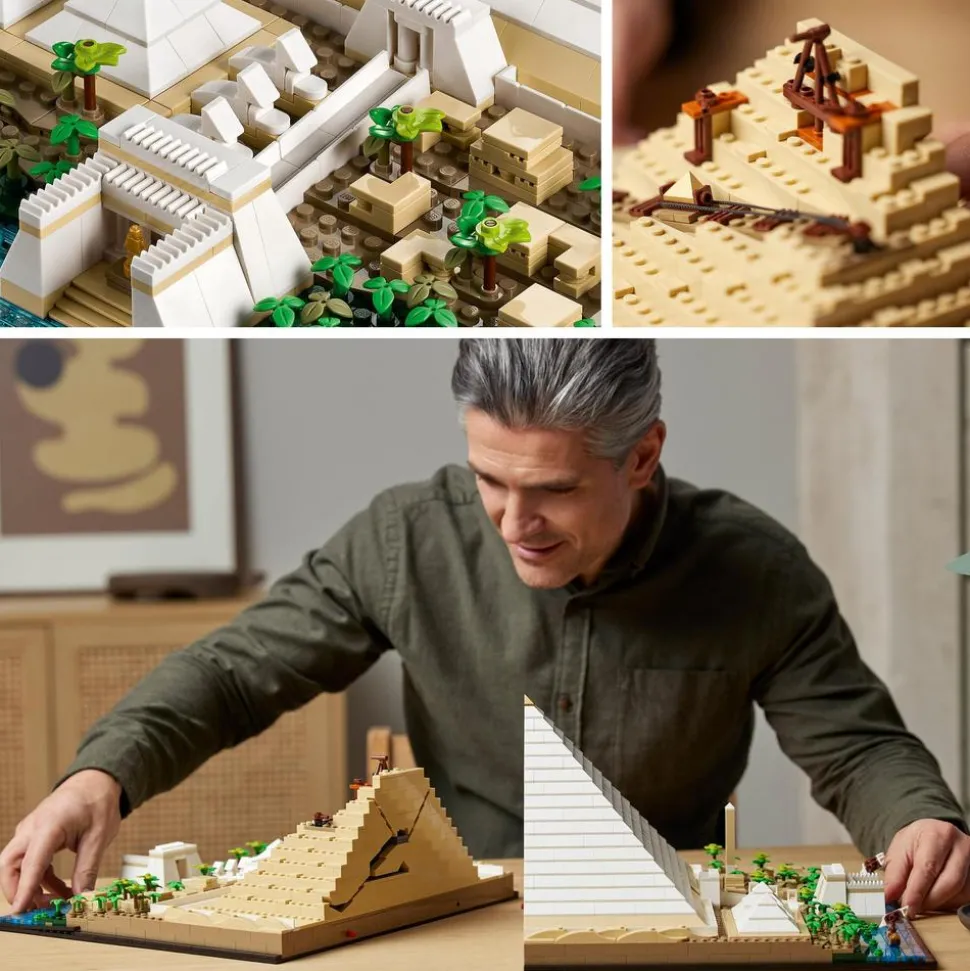 LEGO® 21058 Architecture Great Pyramid of Giza Set for Adults