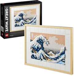 LEGO® 31208 ART Hokusai – The Great Wave Wall Art Adults Set