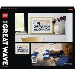 LEGO® 31208 ART Hokusai – The Great Wave Wall Art Adults Set