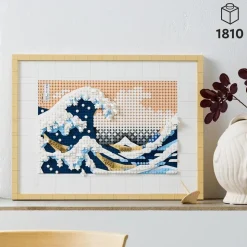 LEGO® 31208 ART Hokusai – The Great Wave Wall Art Adults Set