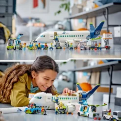 LEGO® 60367 City Passenger Aeroplane Toy & 4 Airport Vehicles