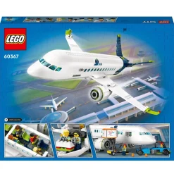 LEGO® 60367 City Passenger Aeroplane Toy & 4 Airport Vehicles