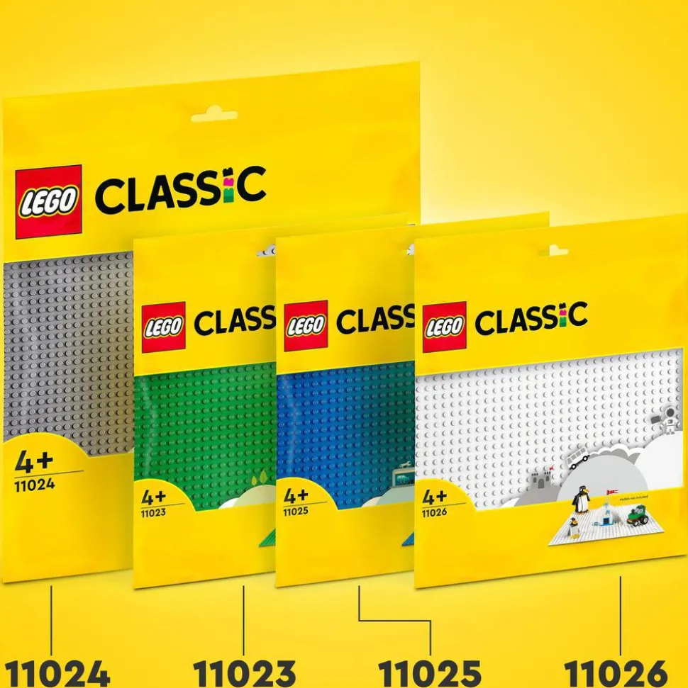 LEGO® 11026 Classic White Baseplate 32X32 Building Board
