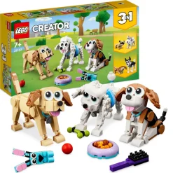 LEGO® 31137 Creator 3 in 1 Adorable Dogs Animal Figures Toys