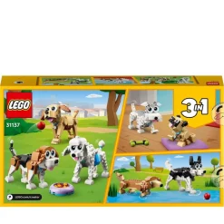 LEGO® 31137 Creator 3 in 1 Adorable Dogs Animal Figures Toys