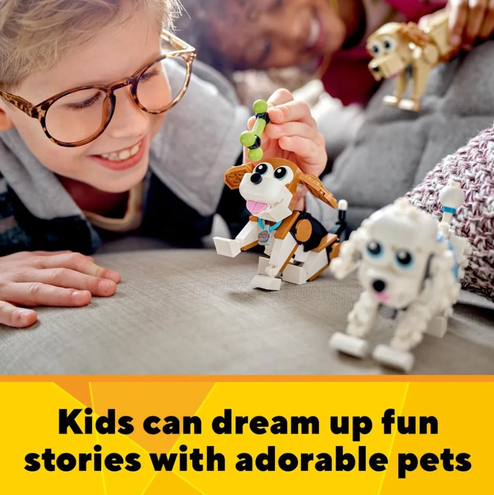 LEGO® 31137 Creator 3 in 1 Adorable Dogs Animal Figures Toys