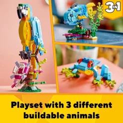 LEGO® 31136 Creator 3 in 1 Exotic Parrot Animals Building Toy