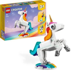 LEGO® 31140 Creator 3 in 1 Magical Unicorn Toy Animal Playset
