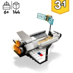 LEGO® 31134 Creator 3 in 1 Space Shuttle & Spaceship Toys
