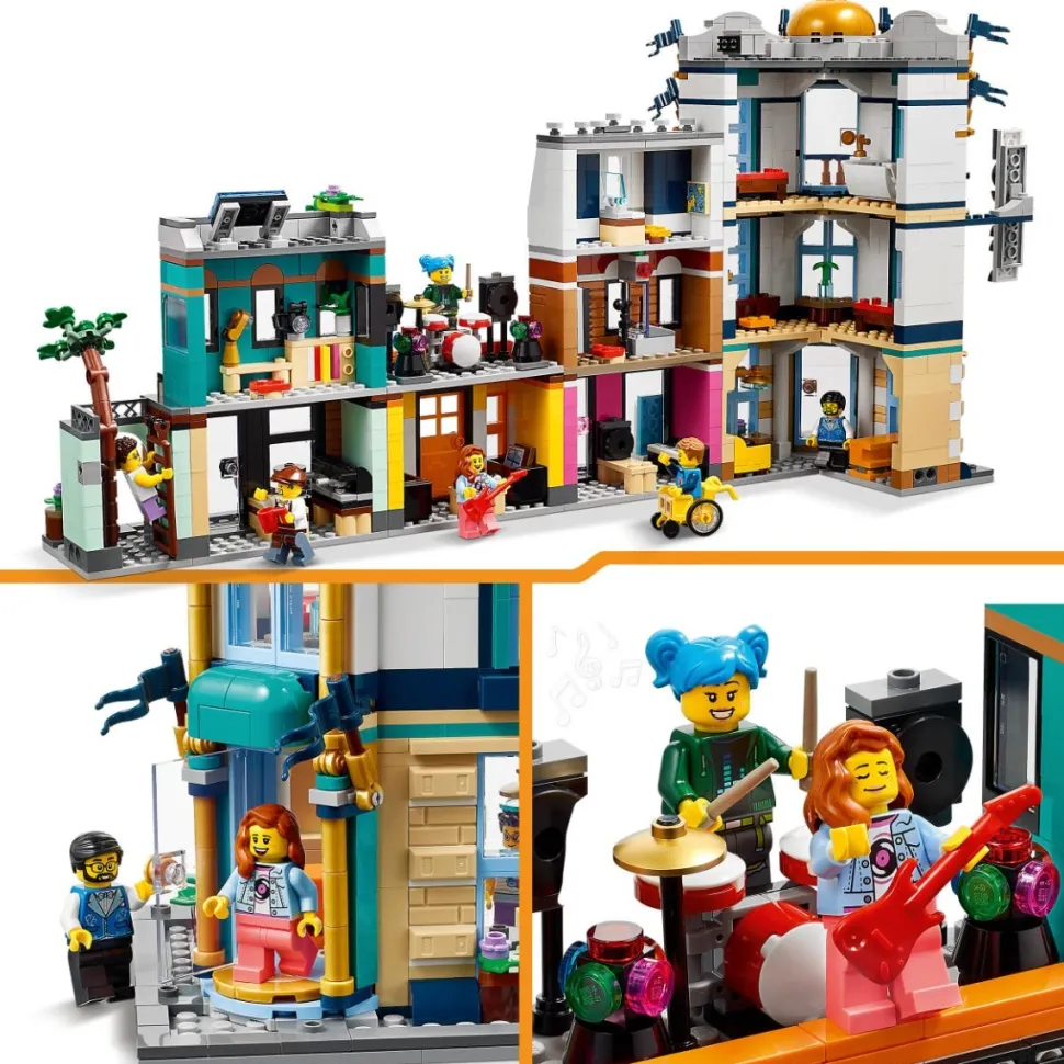 LEGO® 31141 Creator 3 In1 Main Street Model Building Set