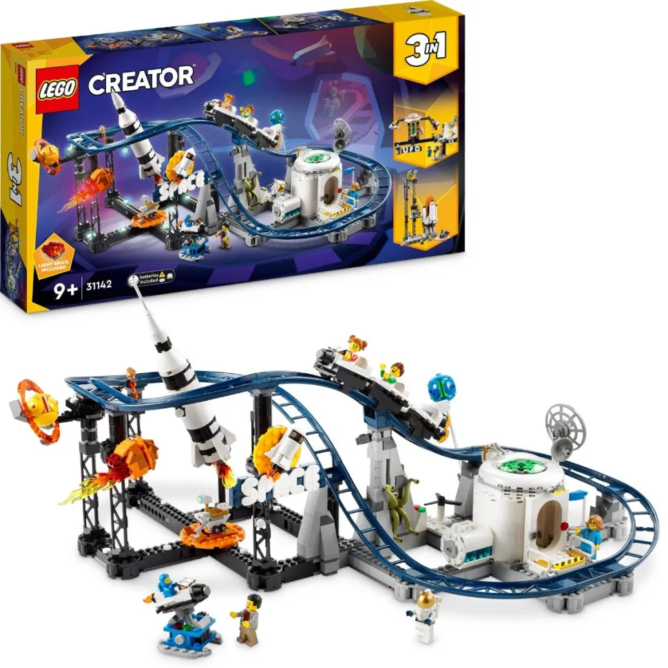 LEGO® 31142 Creator 3In1 Space Roller Coaster Funfair Set