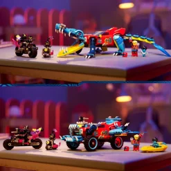 LEGO® 71458 Dreamzzz Crocodile Car Toy To Monster Truck Set