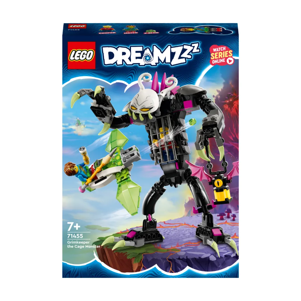 LEGO® 71455 Dreamzzz Grimkeeper The Cage Monster Figure Set