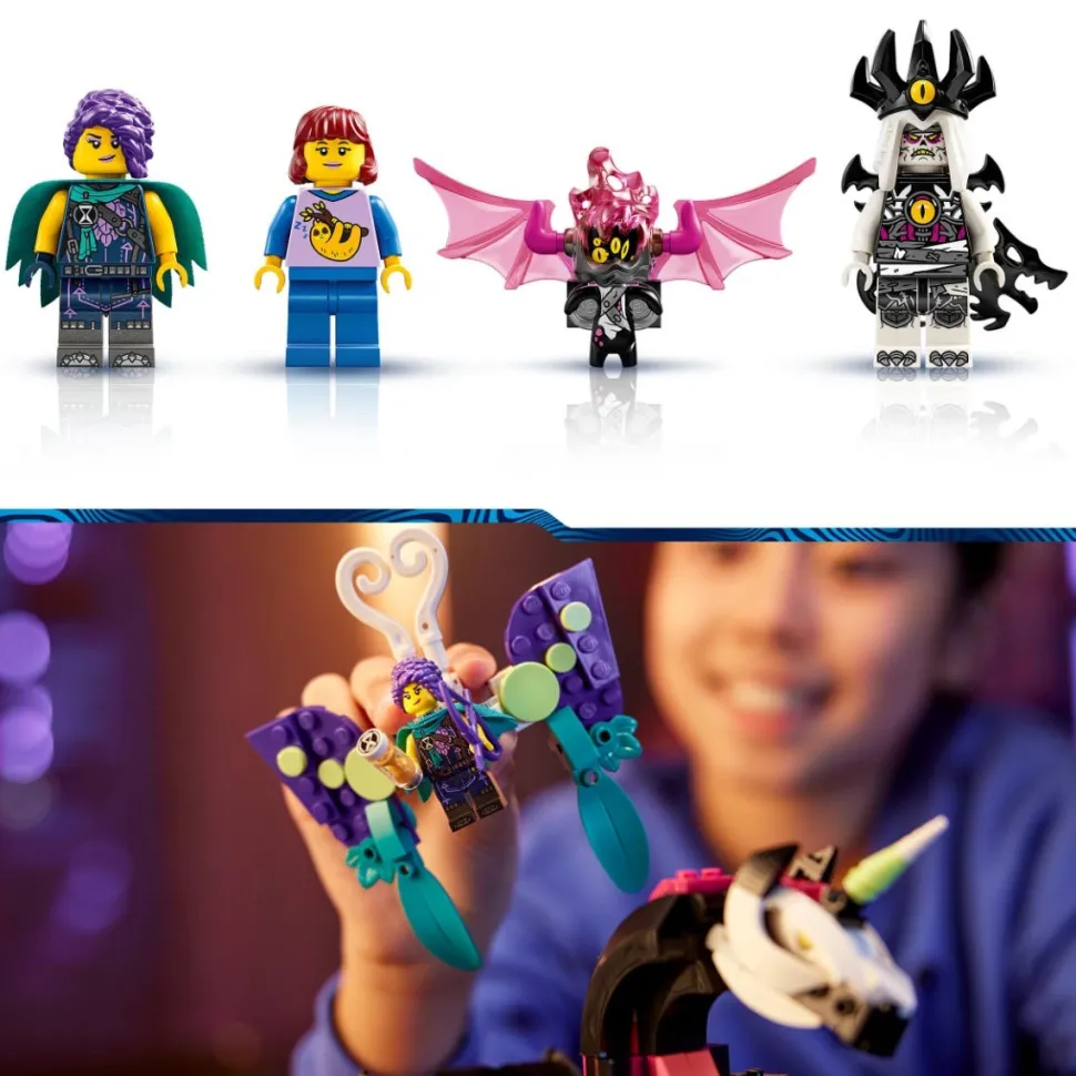 LEGO® 71457 Dreamzzz Pegasus Flying Horse Toy, 2In1 Creature