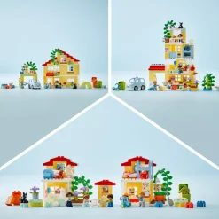 LEGO® 10994 DUPLO 3in1 Family House Toy for Toddlers Aged 3+