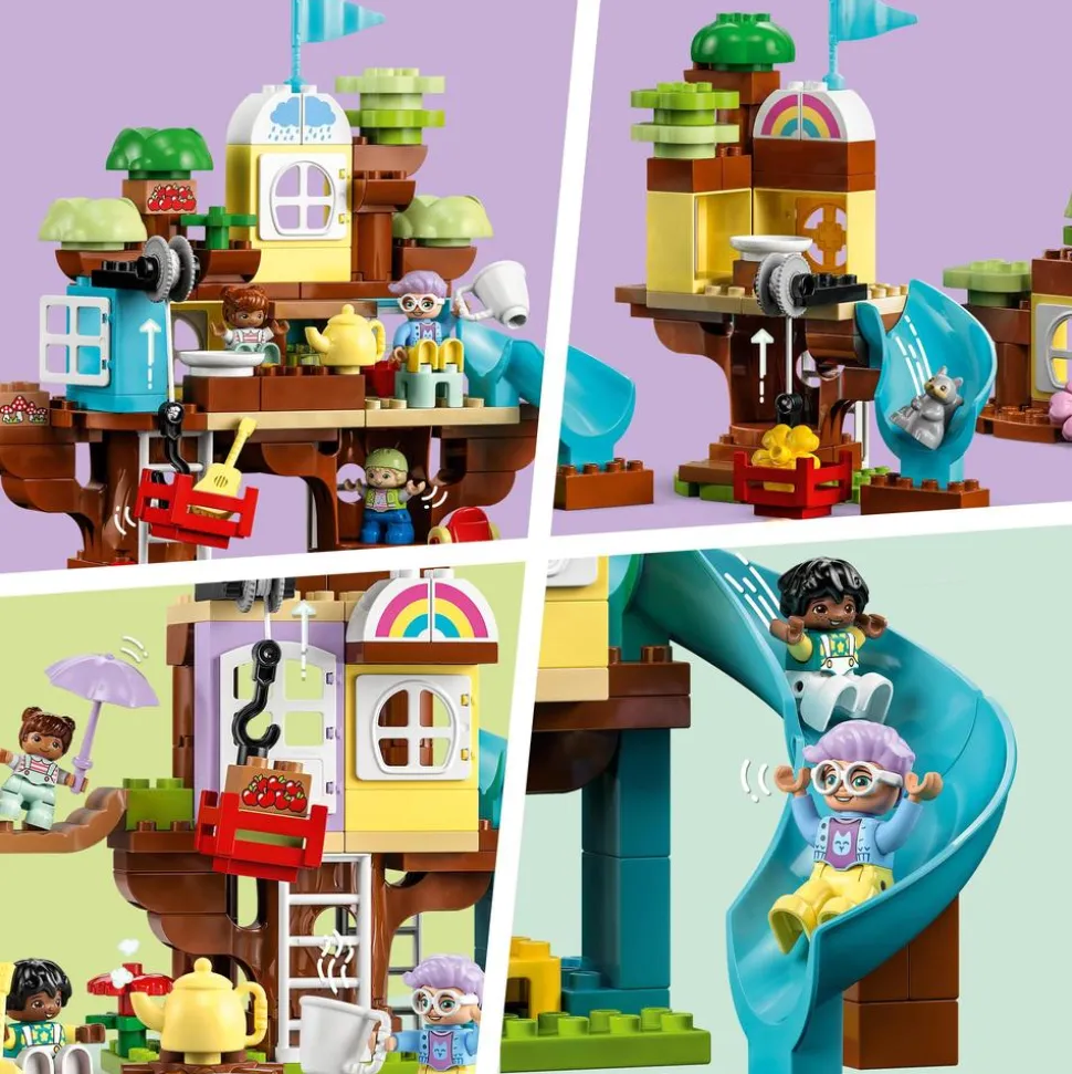 LEGO® 10993 DUPLO 3in1 Tree House Set with Animal Figures
