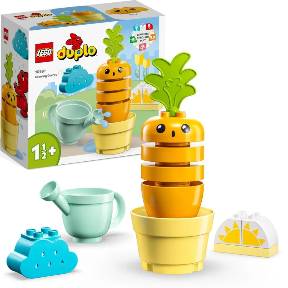 LEGO® 10981 DUPLO My First Growing Carrot Stacking Toy