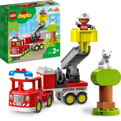 LEGO® 10969 Duplo Rescue Fire Engine Toy with Lights & Sound