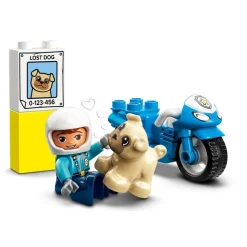 LEGO® 10967 Duplo Rescue Police Motorcycle Toy For Toddlers