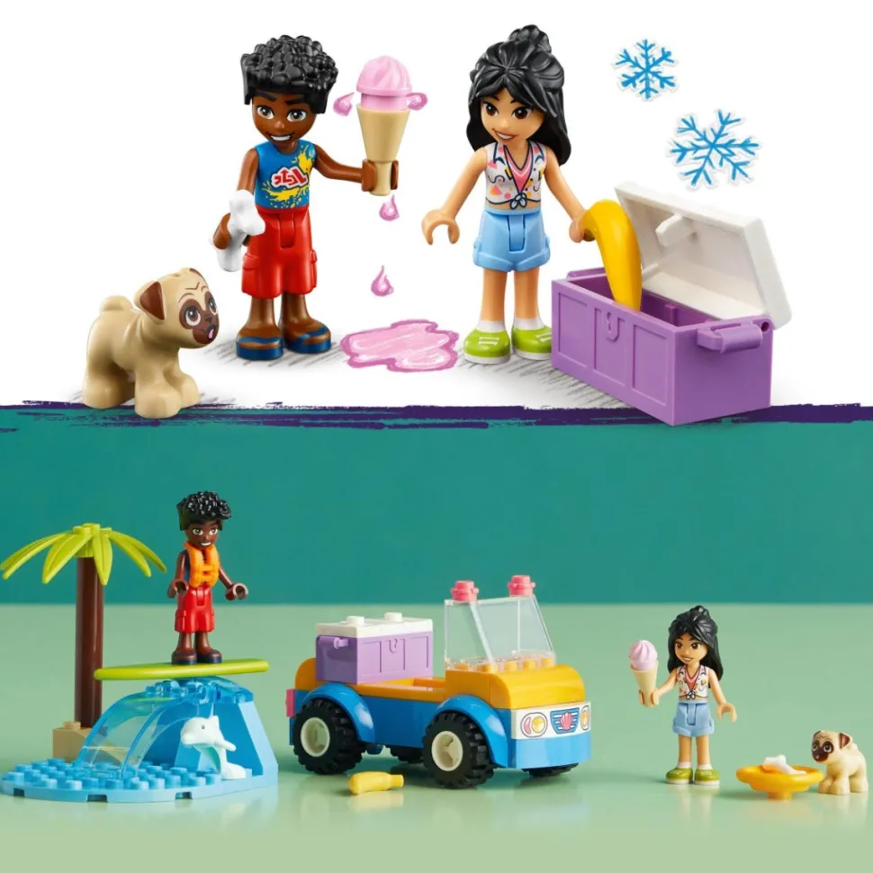 LEGO® 41725 Friends Beach Buggy Fun Playset with Toy Car