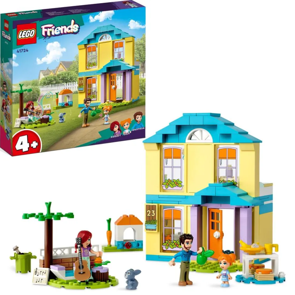 LEGO® 41724 Friends Paisley's House 4+ Set With Mini-Dolls