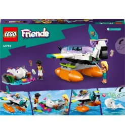 LEGO® 41752 Friends Sea Rescue Plane Toy with Whale Figure