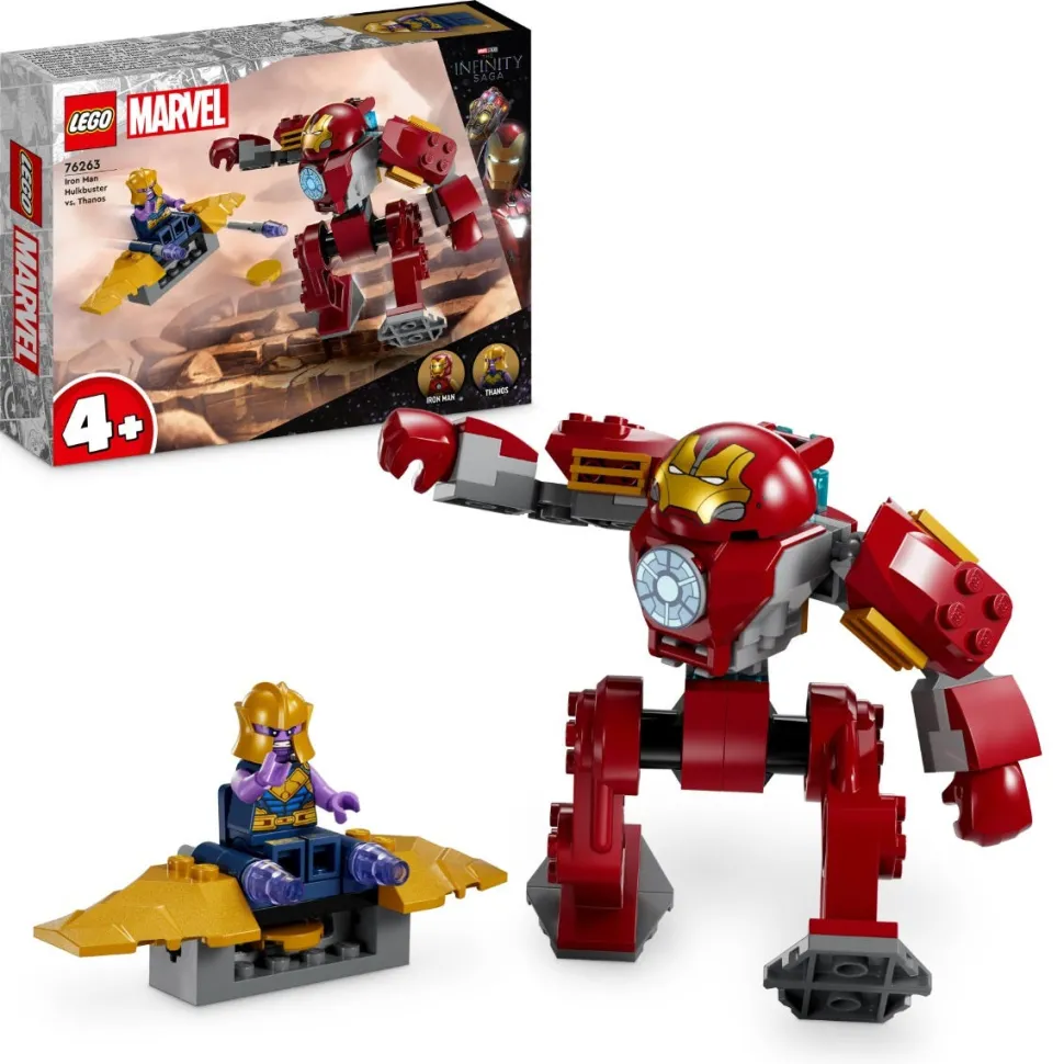 LEGO® 76263 Marvel Iron Man Hulkbuster Vs. Thanos Avengers Set