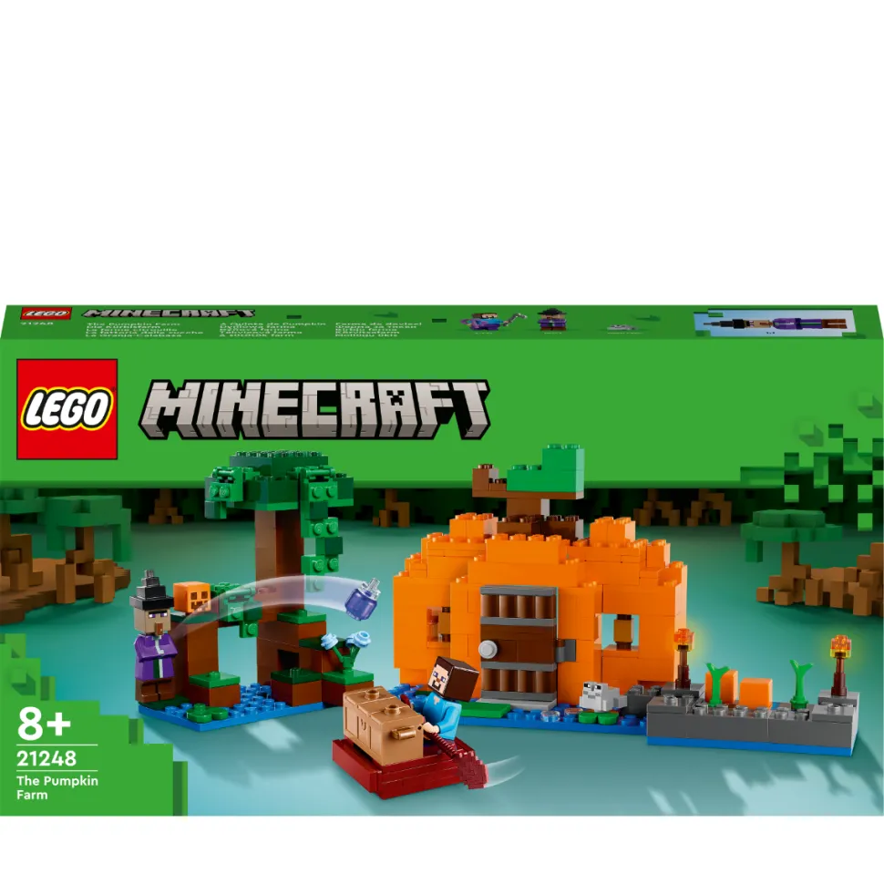 LEGO® 21248 Minecraft The Pumpkin Farm Set With Steve Figure