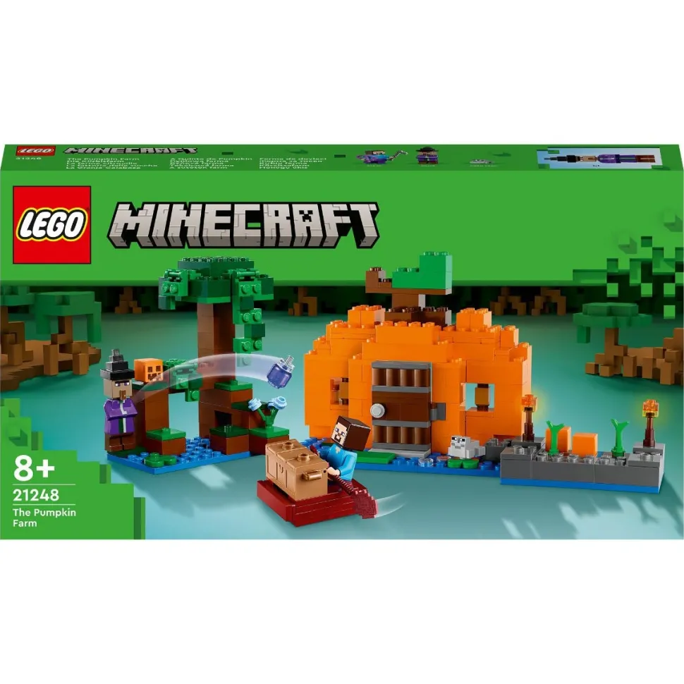 LEGO® 21248 Minecraft The Pumpkin Farm Set With Steve Figure