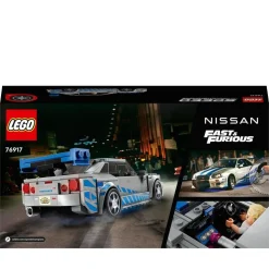 LEGO® 76917 Speed Champions 2 Fast 2 Furious Nissan Skyline GT-R (R34)