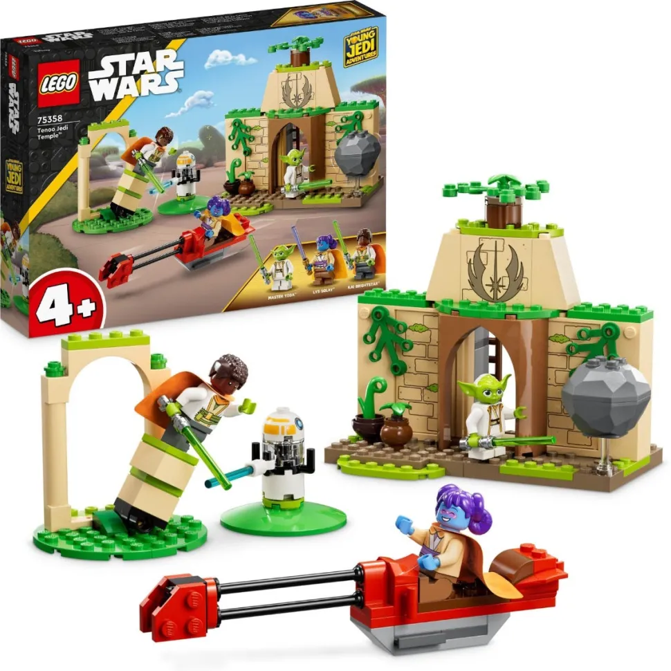 LEGO® 75358 Star Wars Tenoo Jedi Temple 4+ Set with Yoda