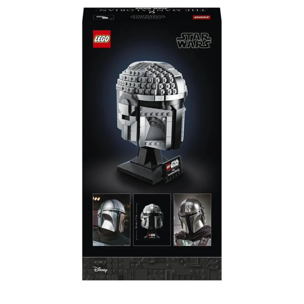 LEGO® 75328 Star Wars The Mandalorian Helmet Model Adult Set