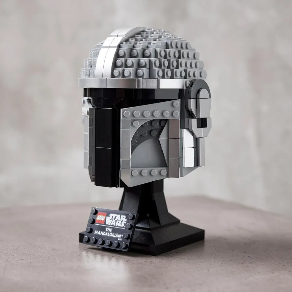 LEGO® 75328 Star Wars The Mandalorian Helmet Model Adult Set