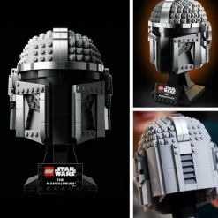 LEGO® 75328 Star Wars The Mandalorian Helmet Model Adult Set