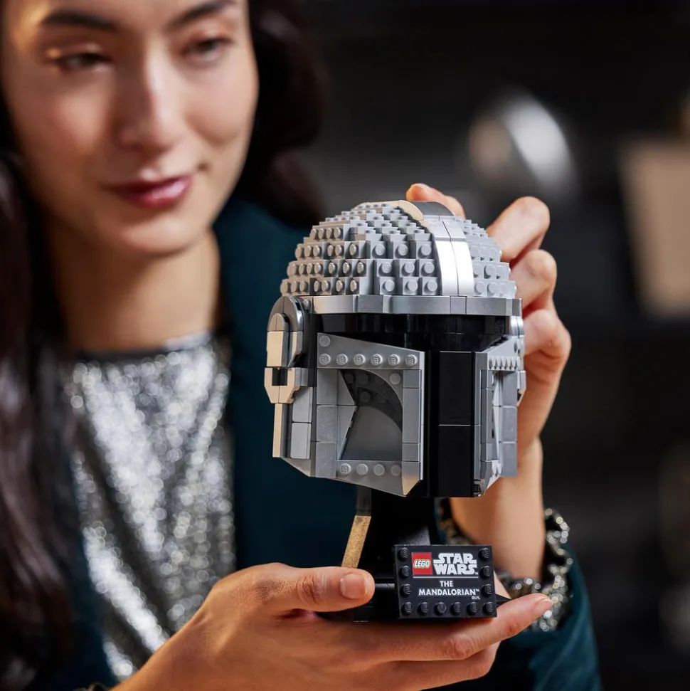 LEGO® 75328 Star Wars The Mandalorian Helmet Model Adult Set