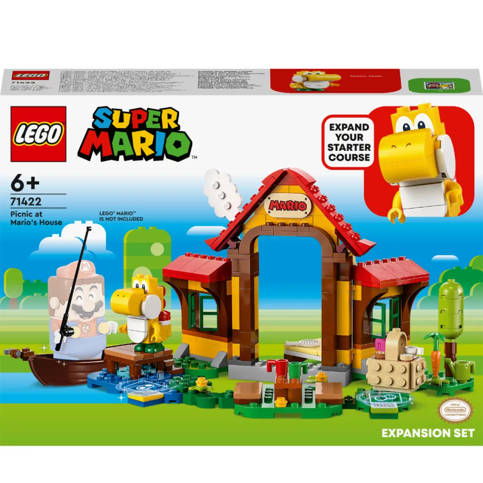 LEGO® 71422 Super Mario Picnic at Mario's House Expansion Set