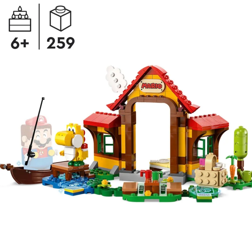 LEGO® 71422 Super Mario Picnic at Mario's House Expansion Set