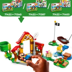 LEGO® 71422 Super Mario Picnic at Mario's House Expansion Set