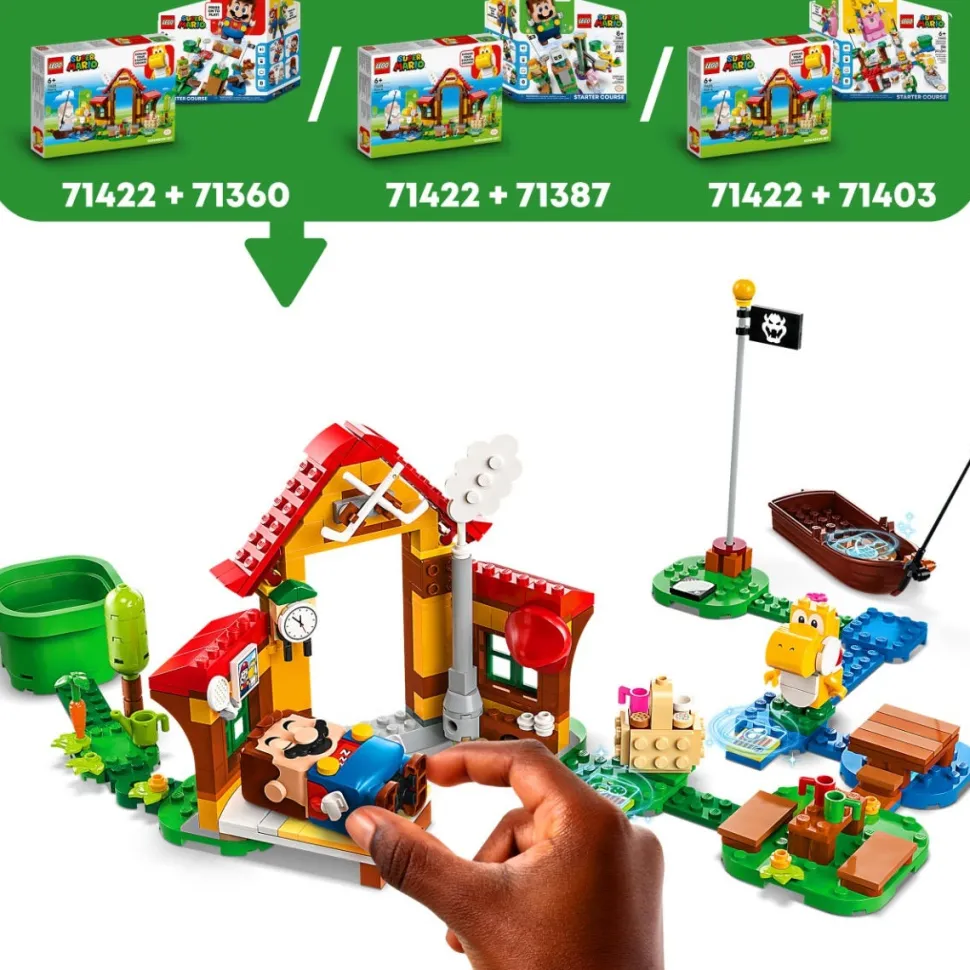 LEGO® 71422 Super Mario Picnic at Mario's House Expansion Set